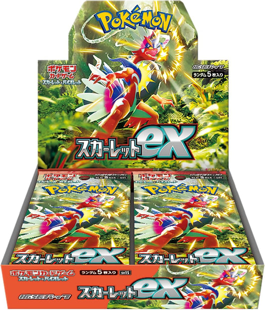 Pokemon TCG JP: Scarlet Booster Box